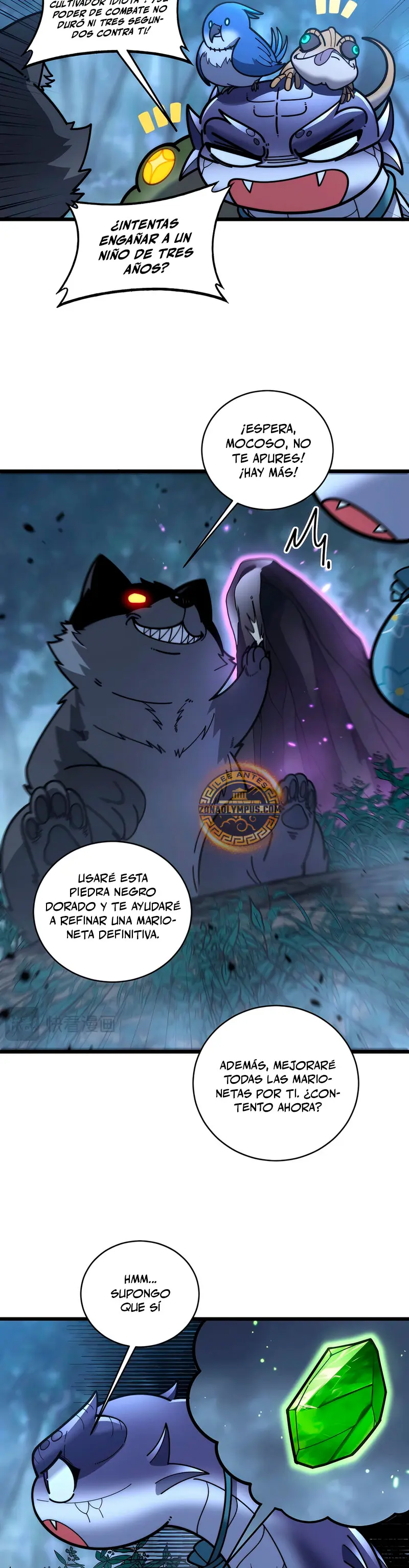 La evolución de la serpiente inmortal Capitulo 22 página 12