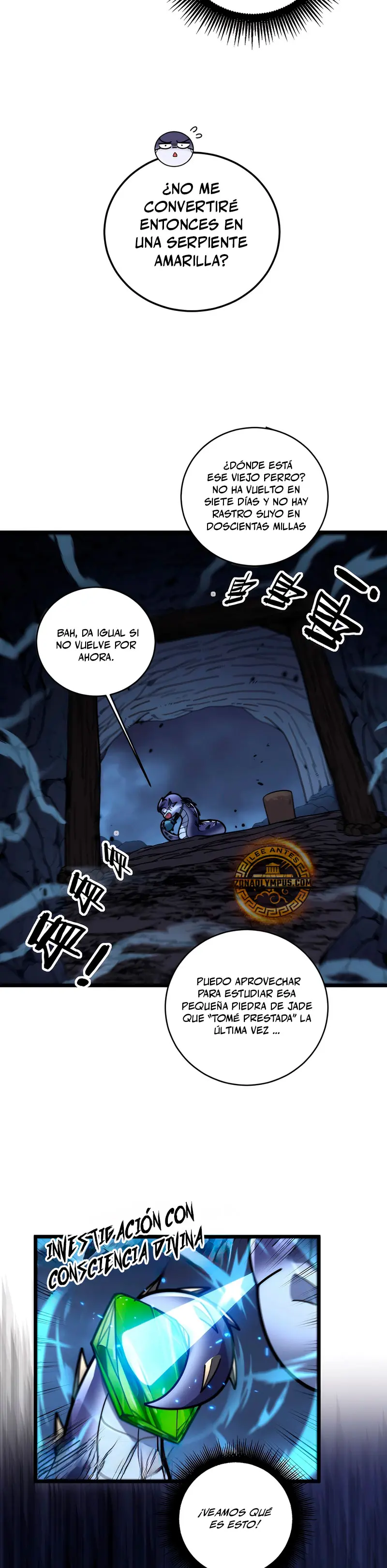 La evolución de la serpiente inmortal Capitulo 22 página 22
