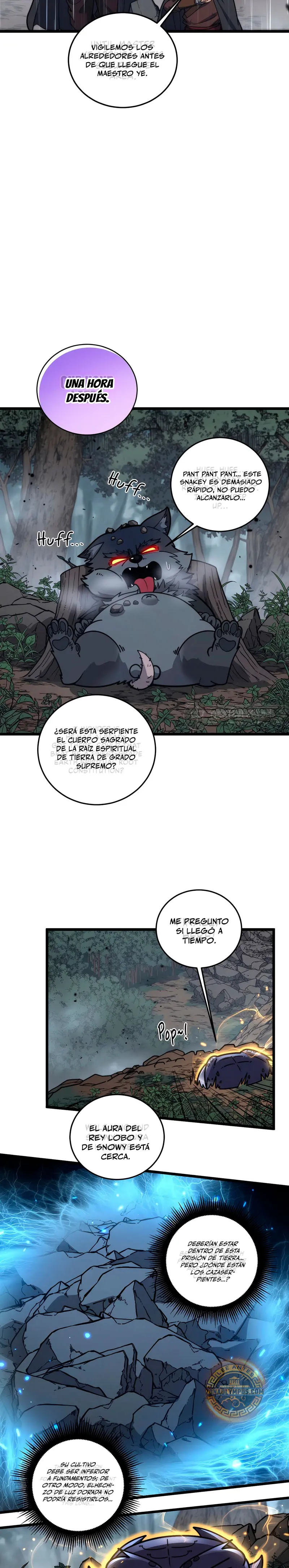 La evolución de la serpiente inmortal Capitulo 24 página 17