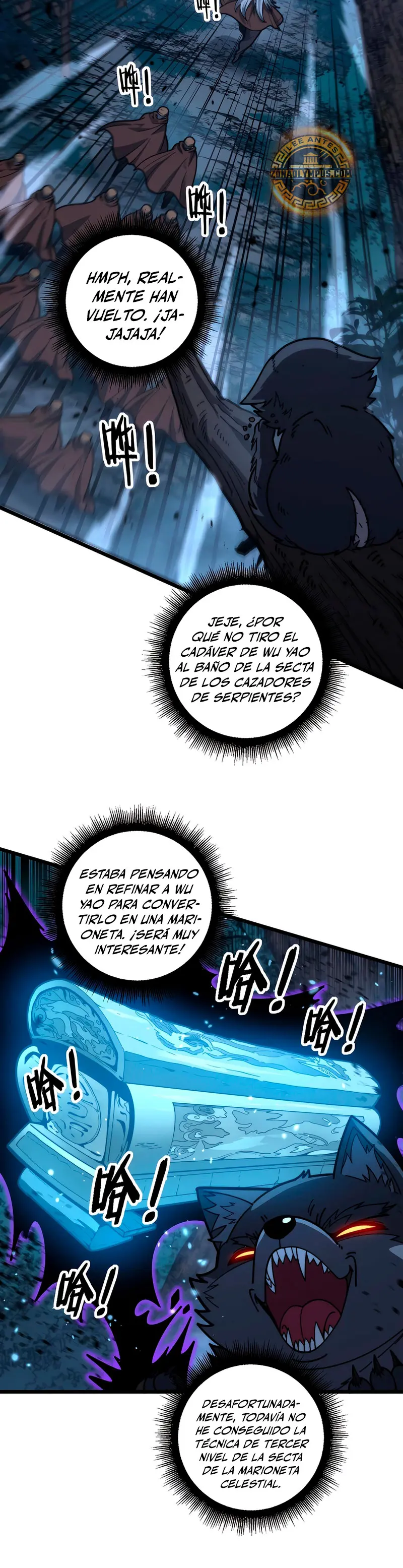 La evolución de la serpiente inmortal Capitulo 28 página 19