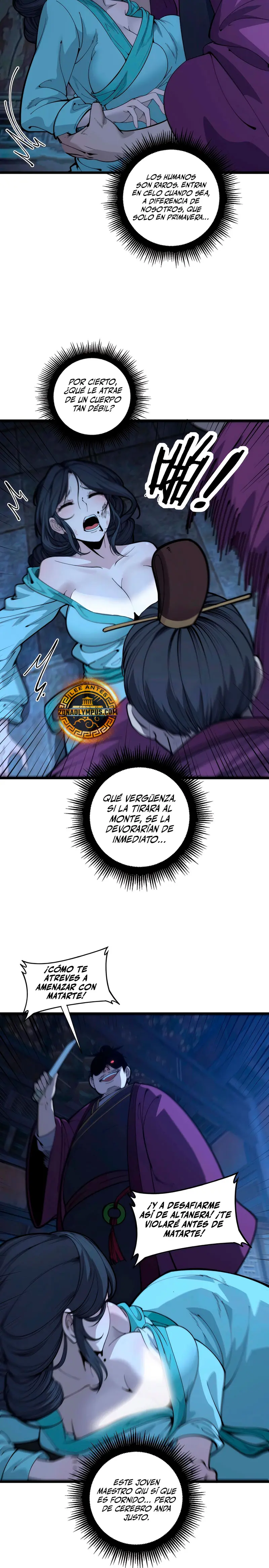 La evolución de la serpiente inmortal Capitulo 3 página 12