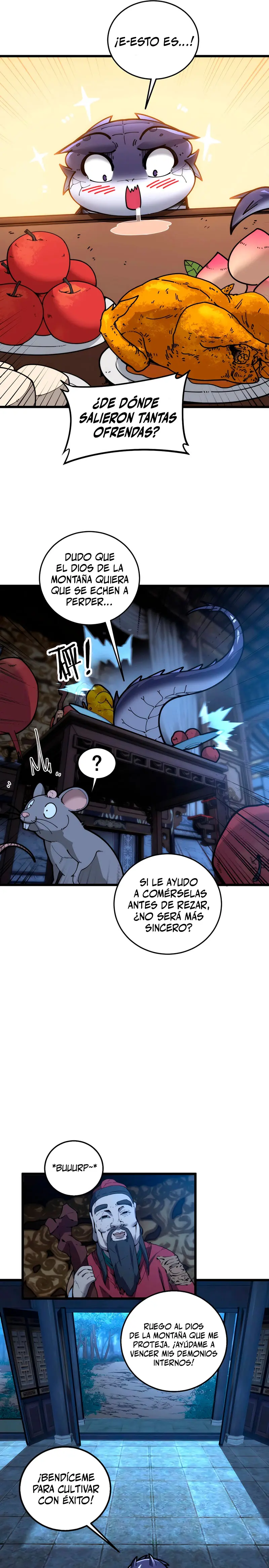 La evolución de la serpiente inmortal Capitulo 3 página 8