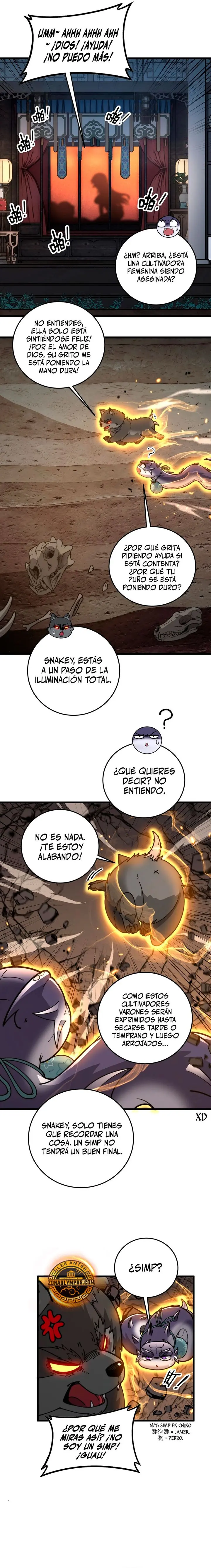 La evolución de la serpiente inmortal Capitulo 33 página 11