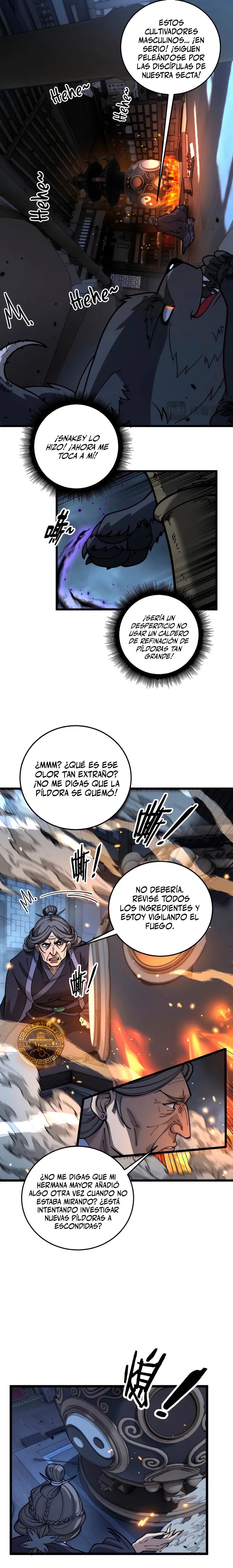 La evolución de la serpiente inmortal Capitulo 34 página 13