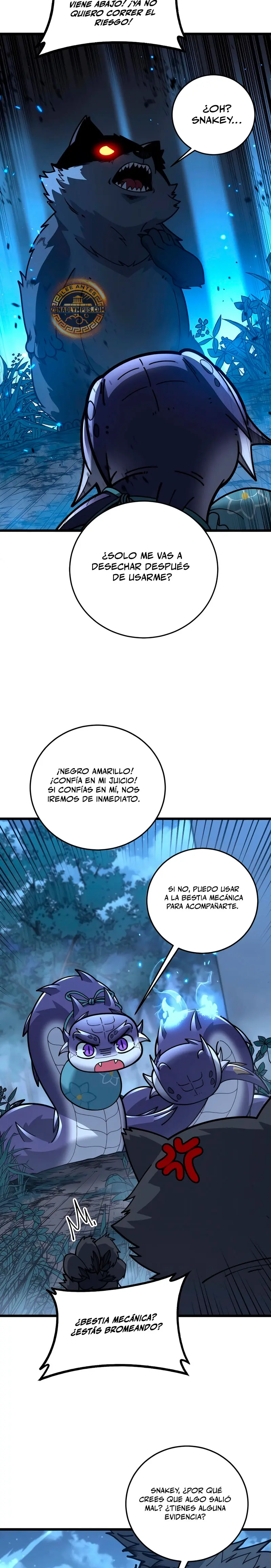 La evolución de la serpiente inmortal Capitulo 35 página 3