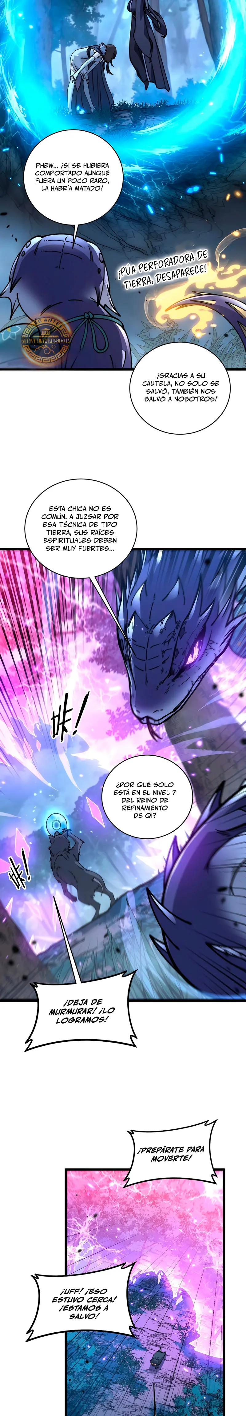 La evolución de la serpiente inmortal Capitulo 36 página 10