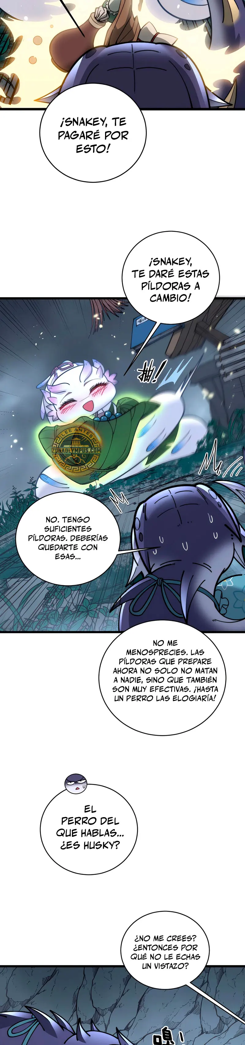 La evolución de la serpiente inmortal Capitulo 39 página 22