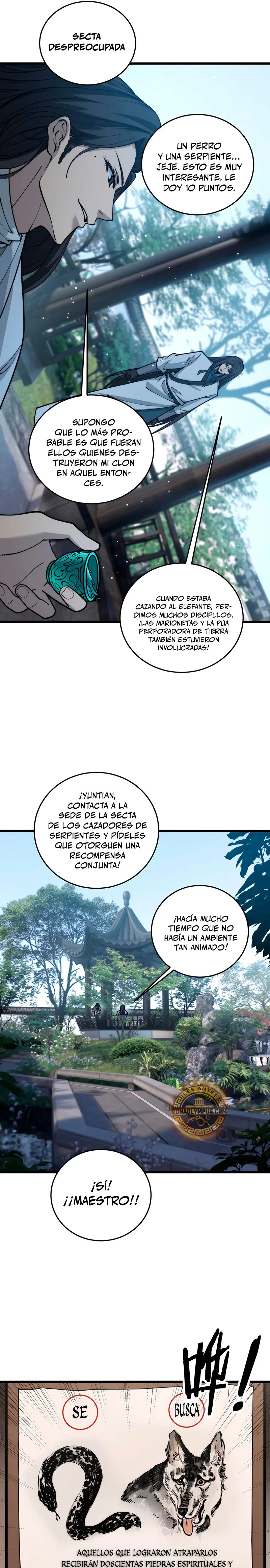 La evolución de la serpiente inmortal Capitulo 39 página 9