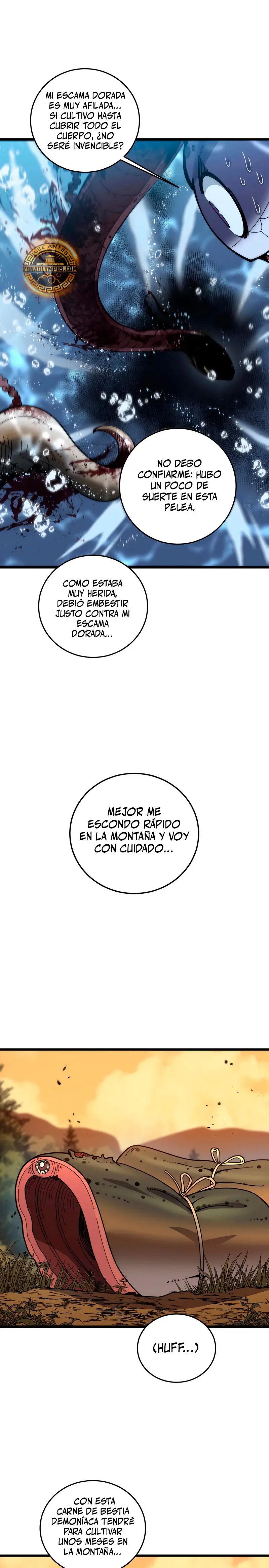 La evolución de la serpiente inmortal Capitulo 4 página 17
