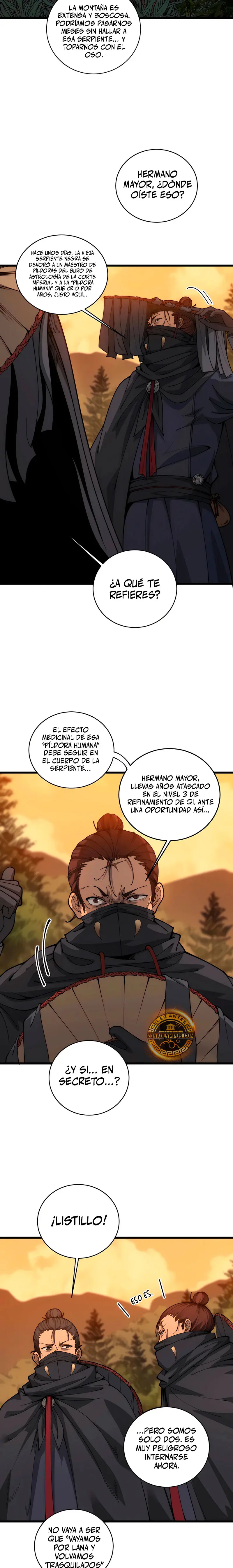 La evolución de la serpiente inmortal Capitulo 4 página 21