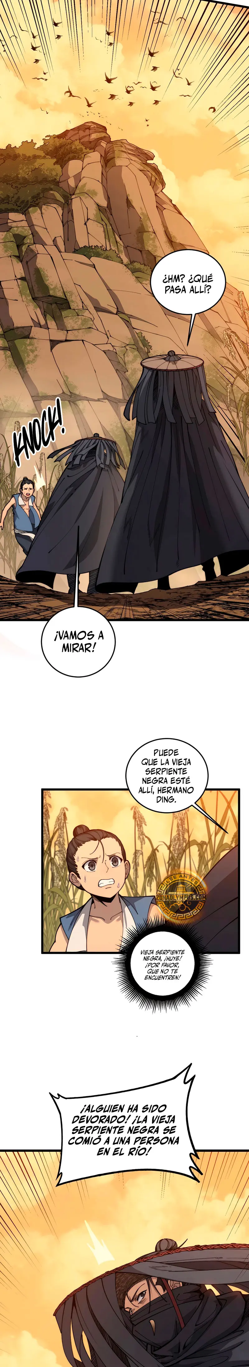 La evolución de la serpiente inmortal Capitulo 4 página 4