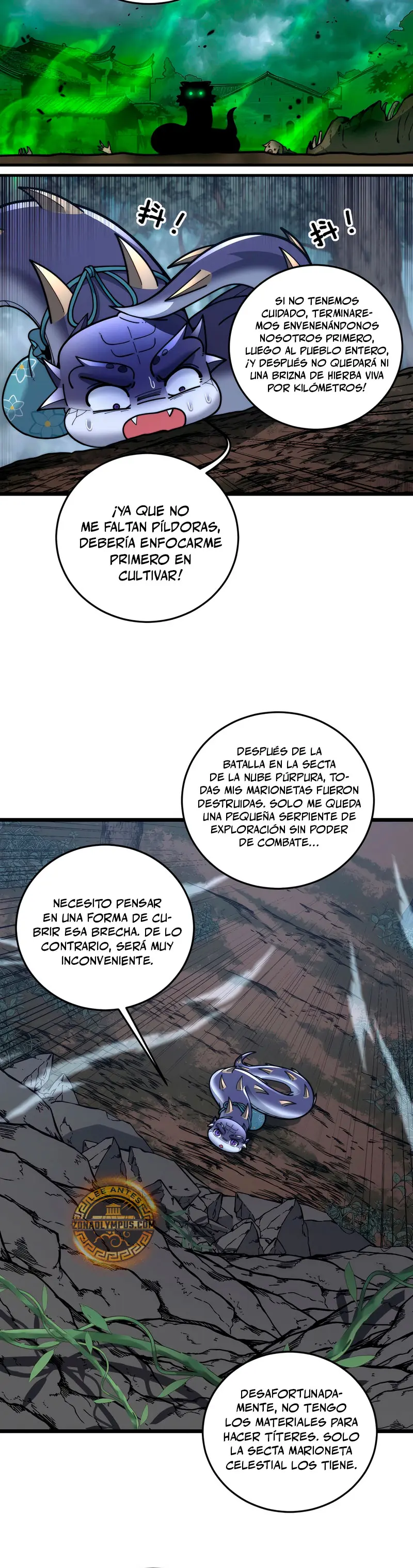La evolución de la serpiente inmortal Capitulo 40 página 10