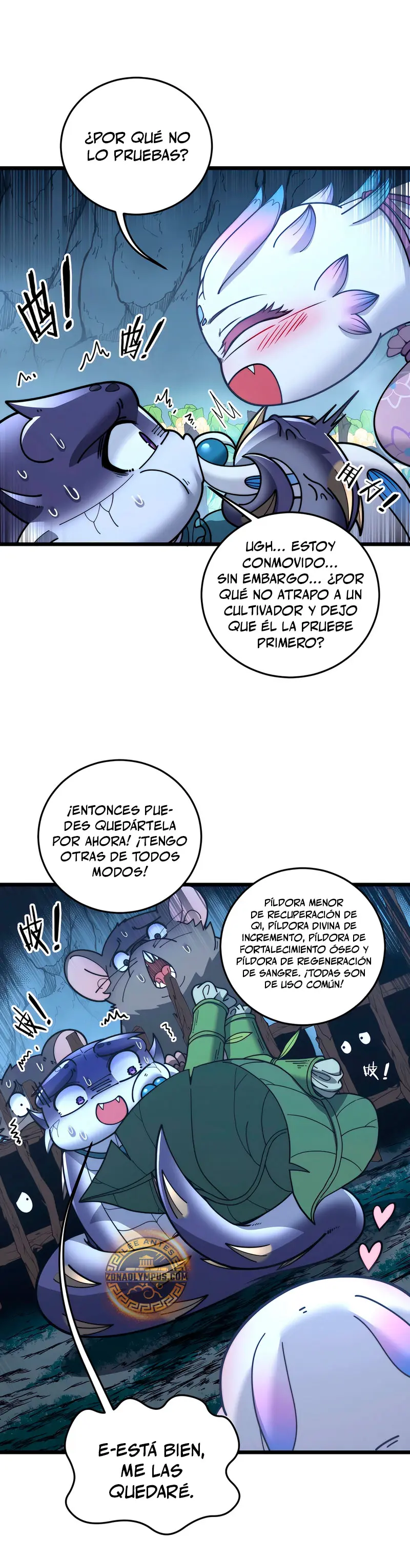 La evolución de la serpiente inmortal Capitulo 40 página 7