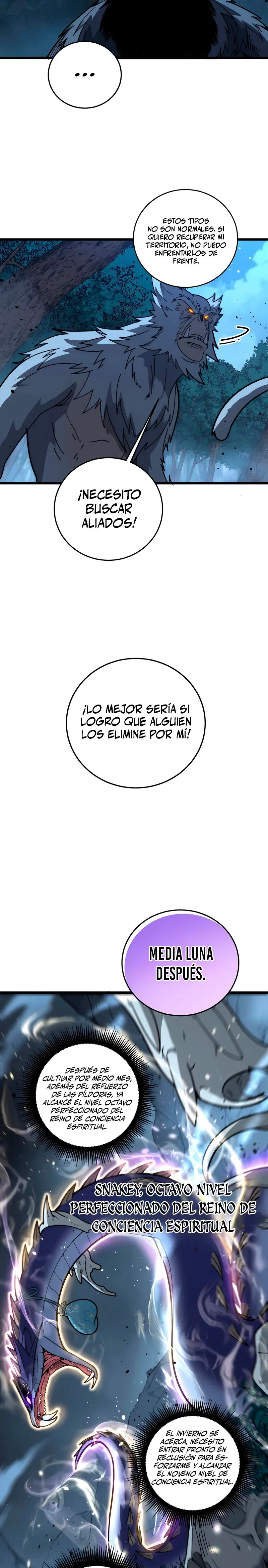 La evolución de la serpiente inmortal Capitulo 43 página 10