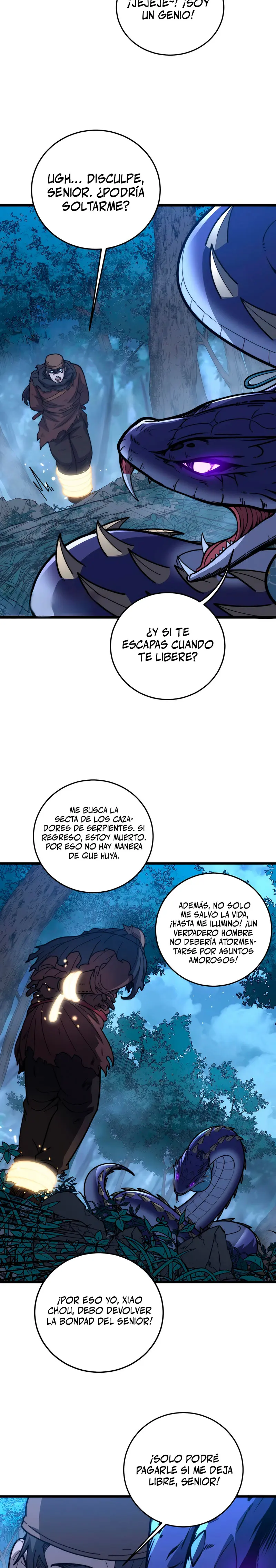 La evolución de la serpiente inmortal Capitulo 43 página 5