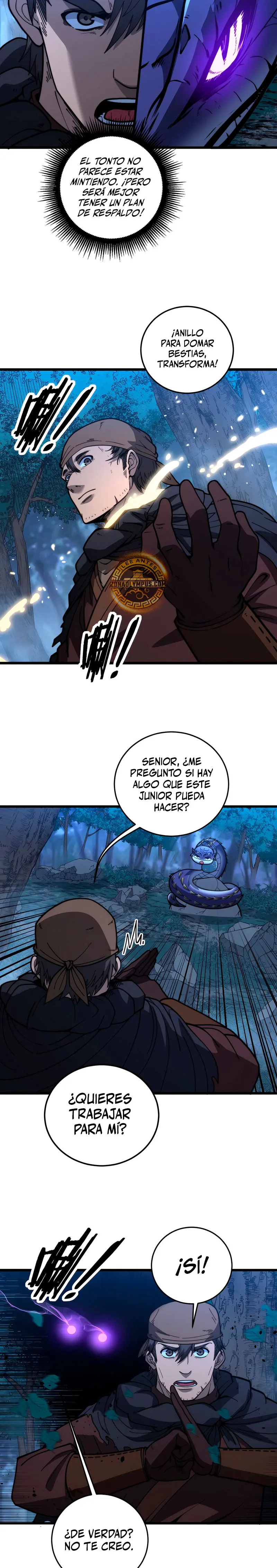 La evolución de la serpiente inmortal Capitulo 43 página 6