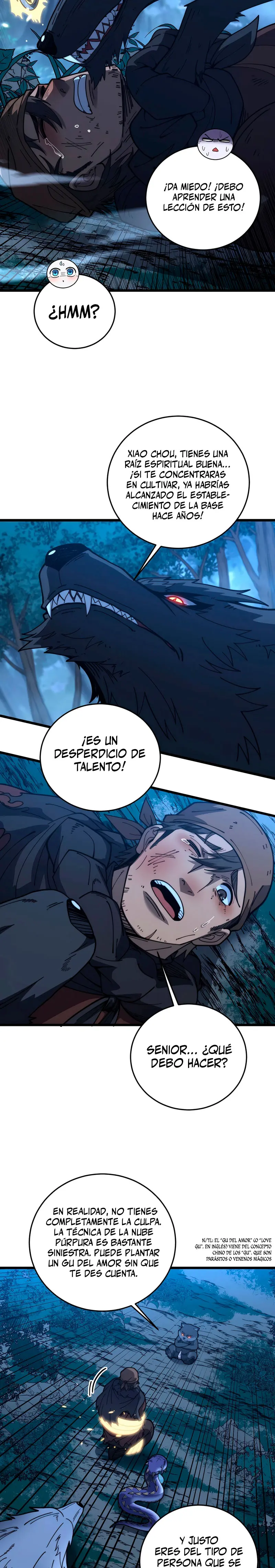 La evolución de la serpiente inmortal Capitulo 44 página 6