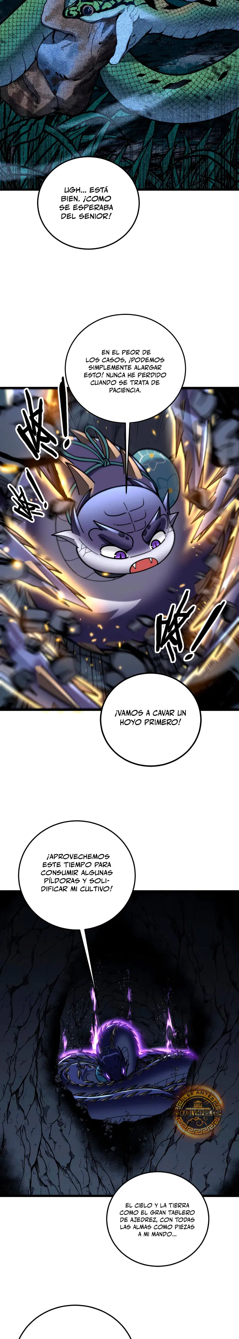 La evolución de la serpiente inmortal Capitulo 45 página 11