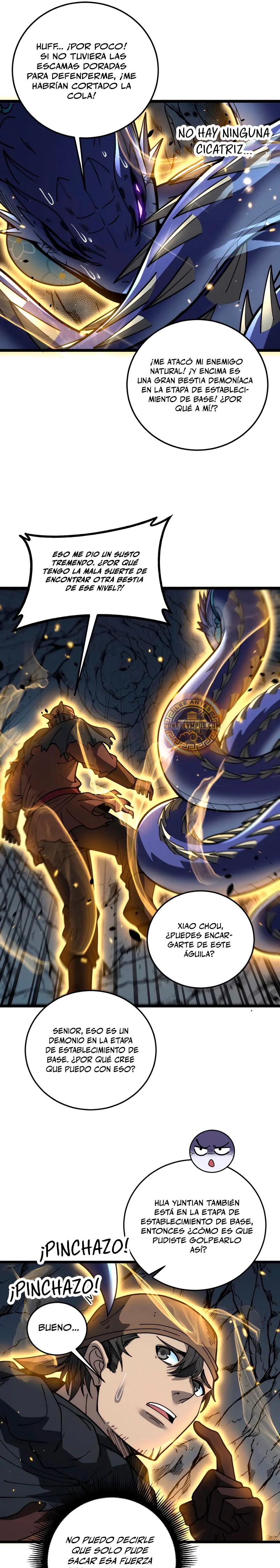 La evolución de la serpiente inmortal Capitulo 45 página 8