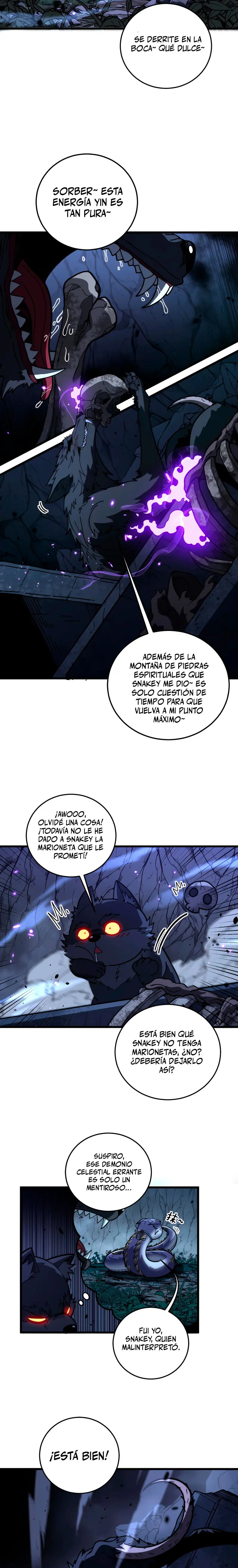 La evolución de la serpiente inmortal Capitulo 48 página 9