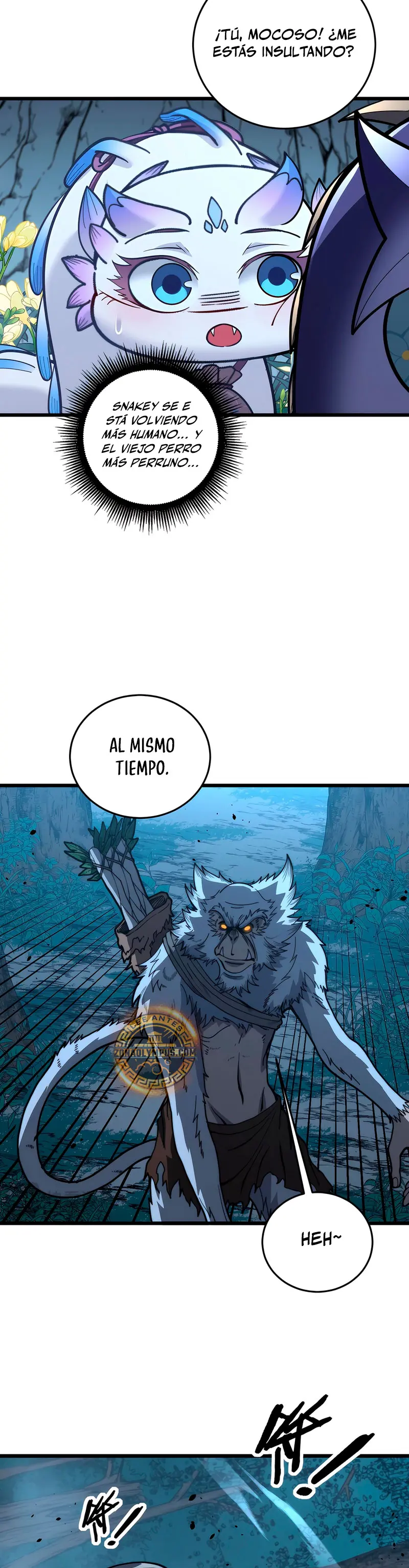 La evolución de la serpiente inmortal Capitulo 49 página 17