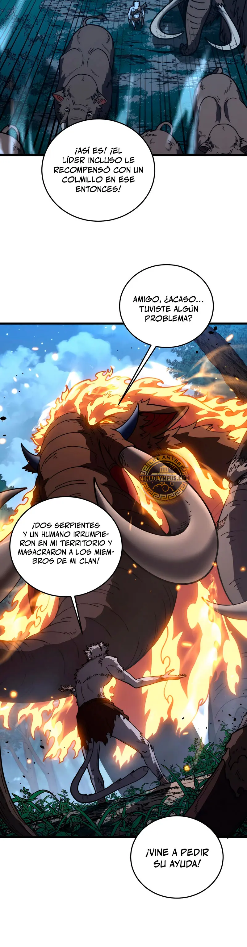 La evolución de la serpiente inmortal Capitulo 49 página 19