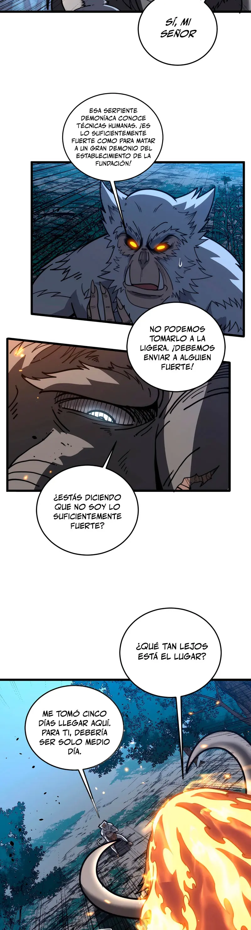 La evolución de la serpiente inmortal Capitulo 49 página 21