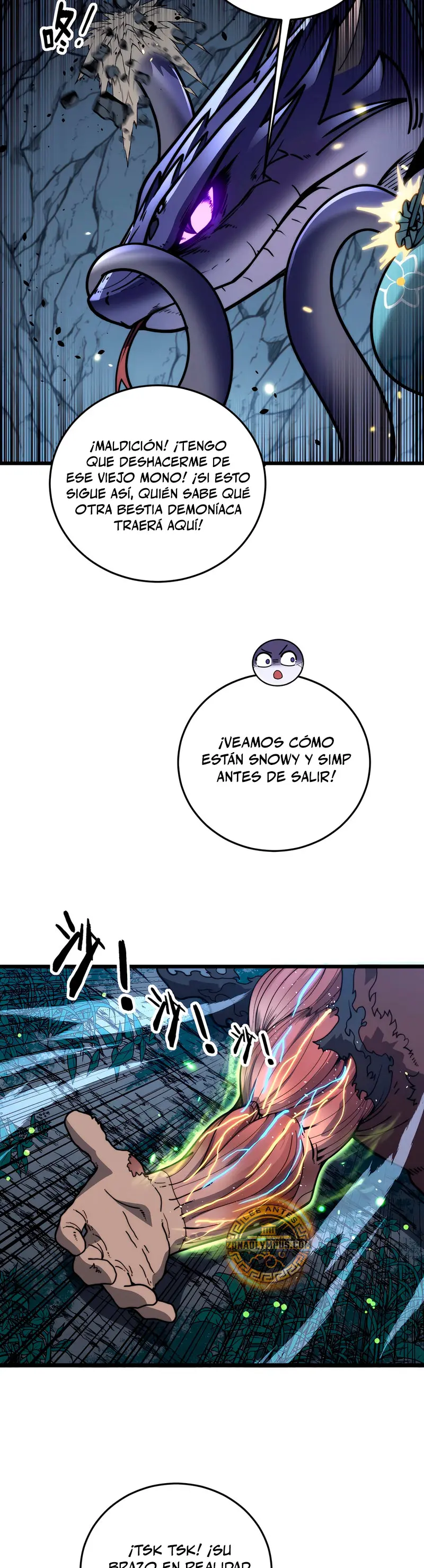 La evolución de la serpiente inmortal Capitulo 49 página 9