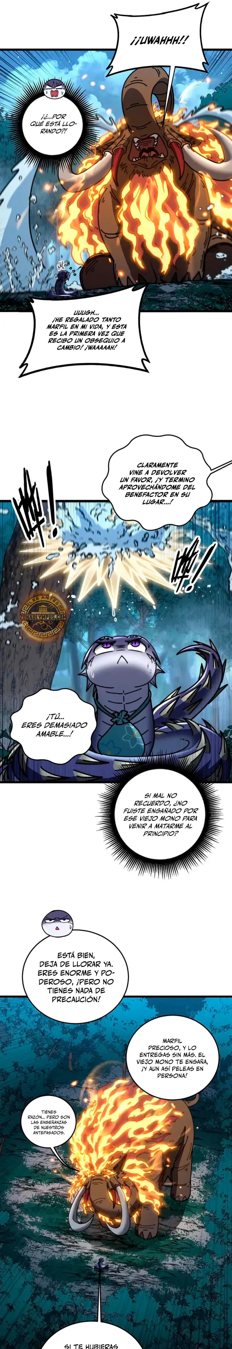 La evolución de la serpiente inmortal Capitulo 52 página 9