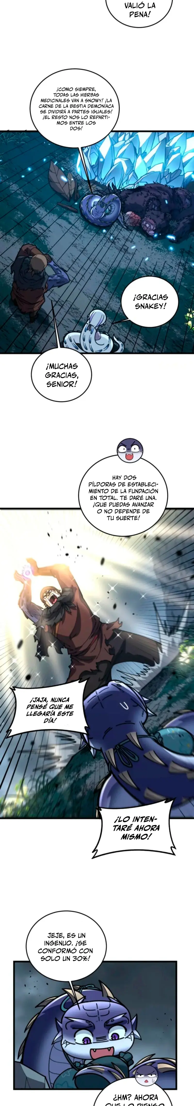 La evolución de la serpiente inmortal Capitulo 55 página 17