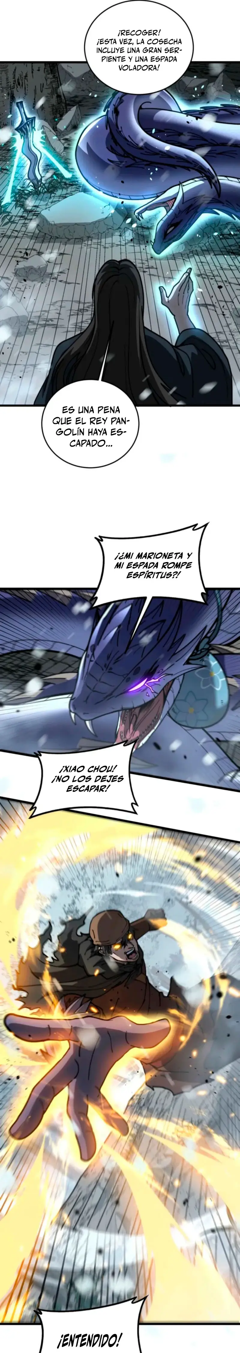 La evolución de la serpiente inmortal Capitulo 55 página 9
