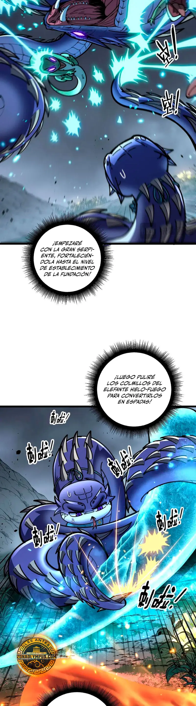 La evolución de la serpiente inmortal Capitulo 56 página 6