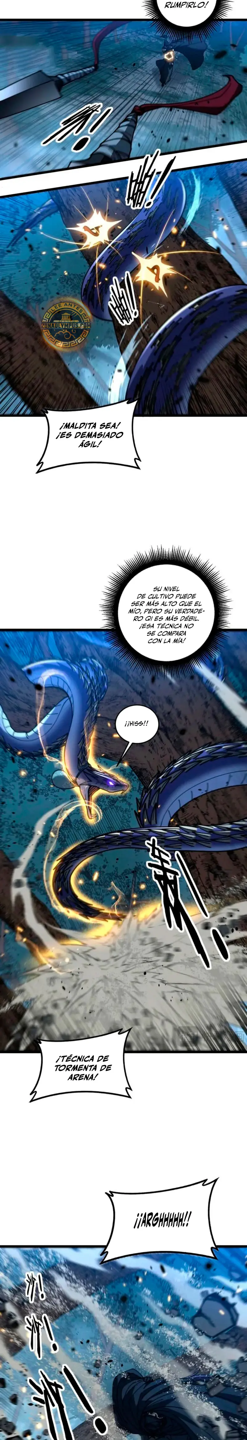 La evolución de la serpiente inmortal Capitulo 58 página 4