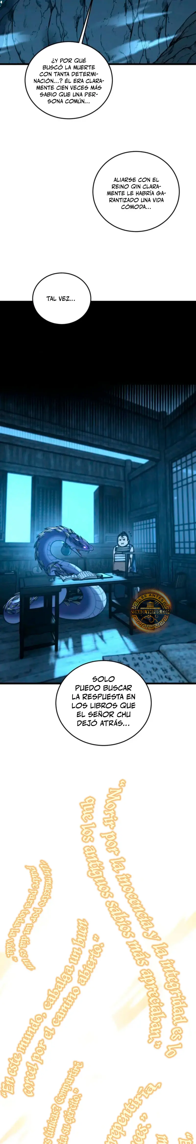 La evolución de la serpiente inmortal Capitulo 61 página 4
