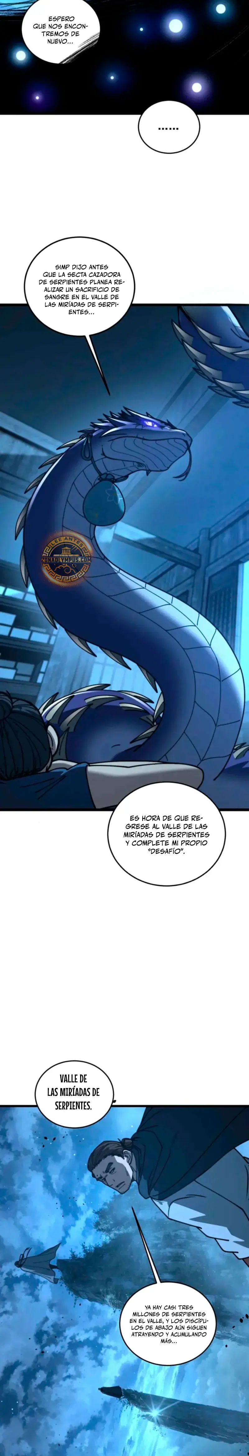 La evolución de la serpiente inmortal Capitulo 61 página 8