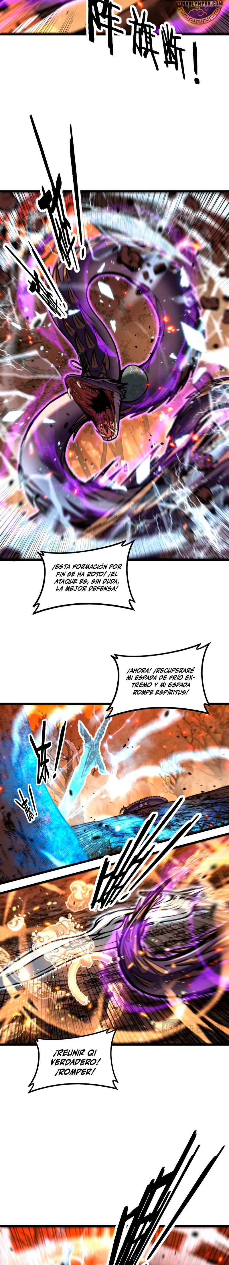 La evolución de la serpiente inmortal Capitulo 68 página 3