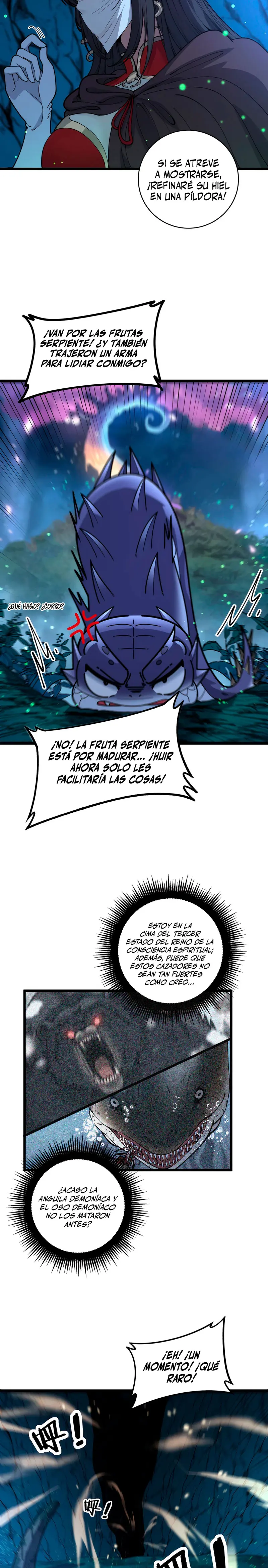 La evolución de la serpiente inmortal Capitulo 7 página 11