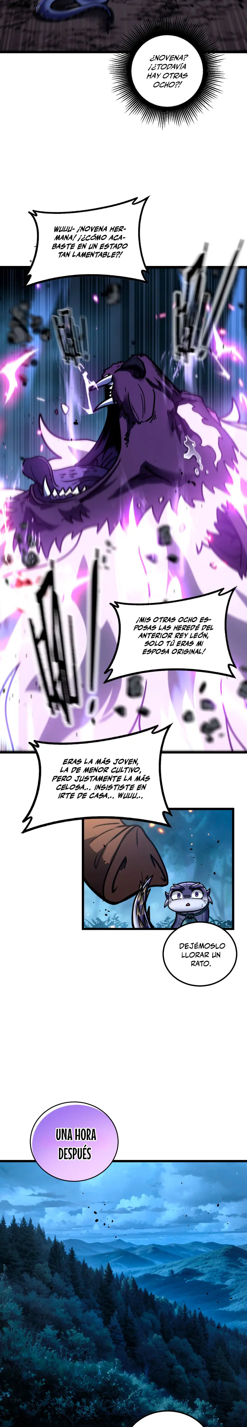 La evolución de la serpiente inmortal Capitulo 71 página 9