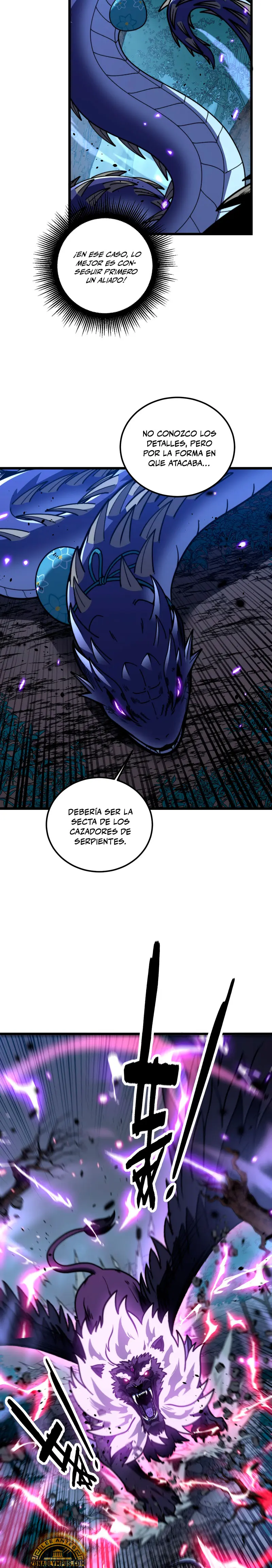 La evolución de la serpiente inmortal Capitulo 71 página 11