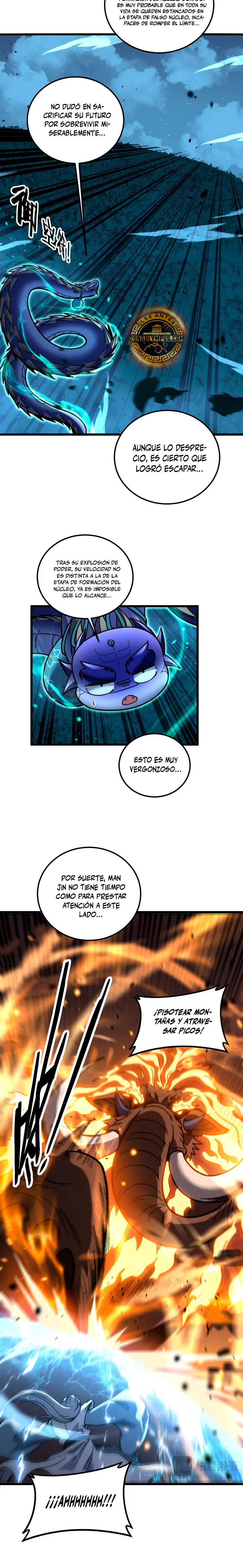 La evolución de la serpiente inmortal Capitulo 74 página 5
