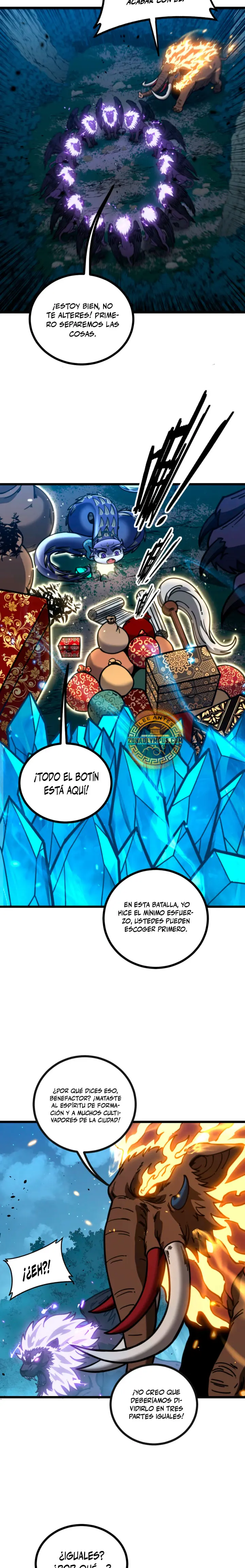 La evolución de la serpiente inmortal Capitulo 76 página 12