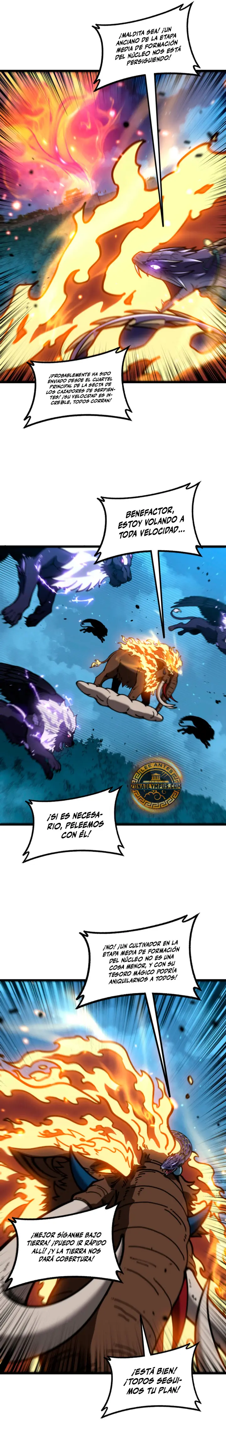 La evolución de la serpiente inmortal Capitulo 76 página 8