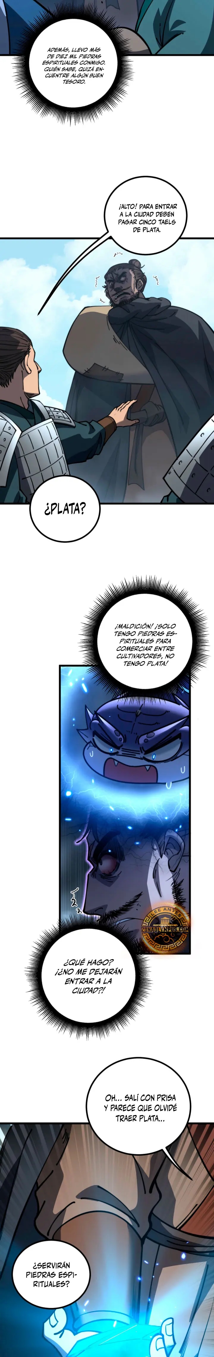 La evolución de la serpiente inmortal Capitulo 78 página 9