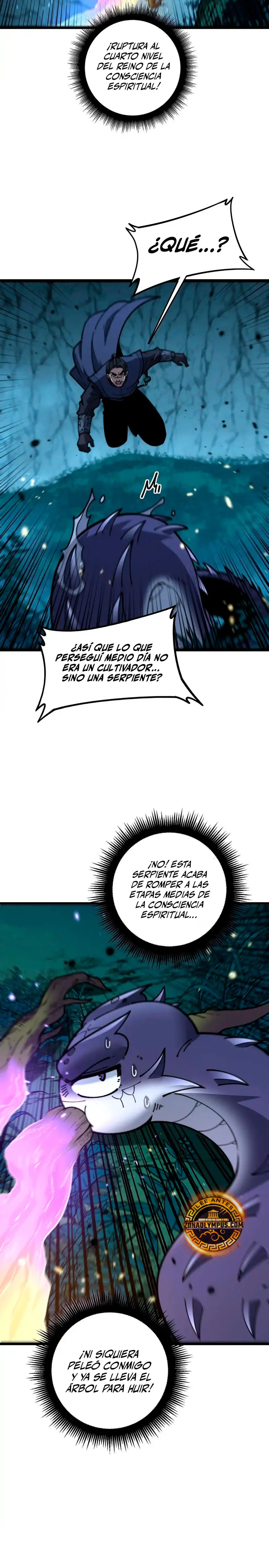 La evolución de la serpiente inmortal Capitulo 8 página 18