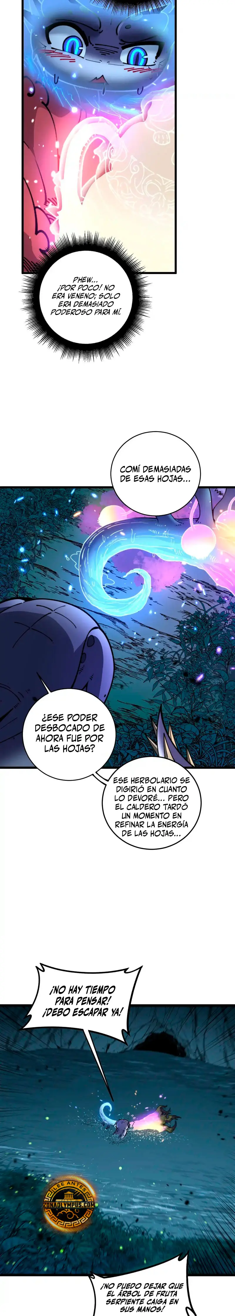 La evolución de la serpiente inmortal Capitulo 8 página 5