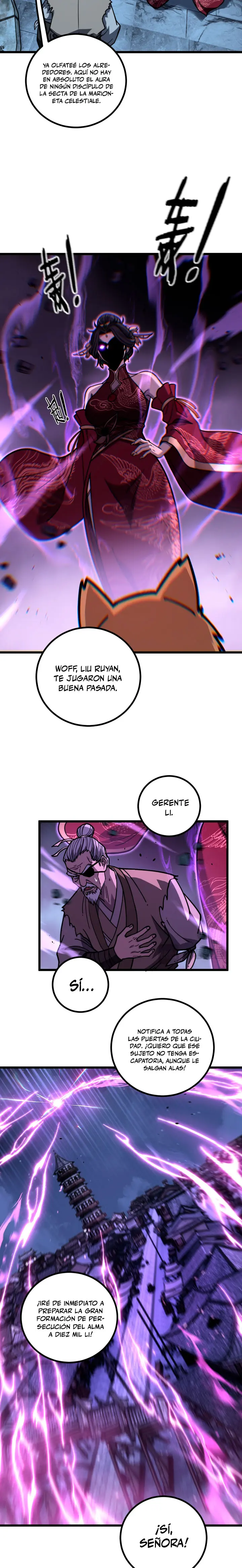 La evolución de la serpiente inmortal Capitulo 86 página 9