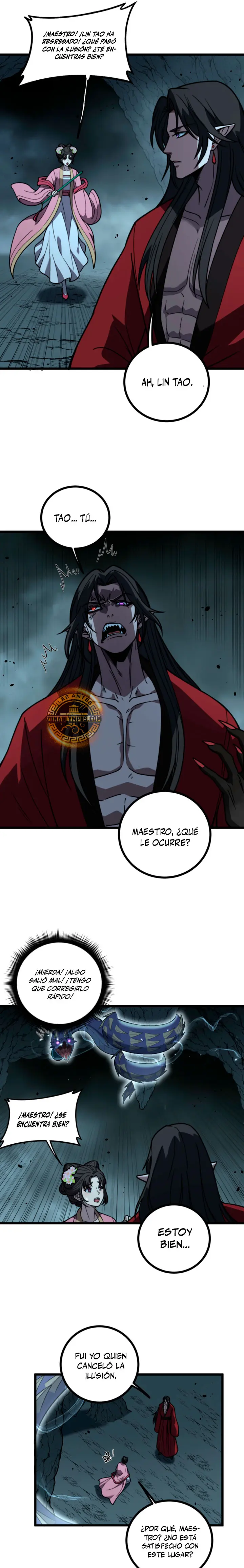 La evolución de la serpiente inmortal Capitulo 94 página 7