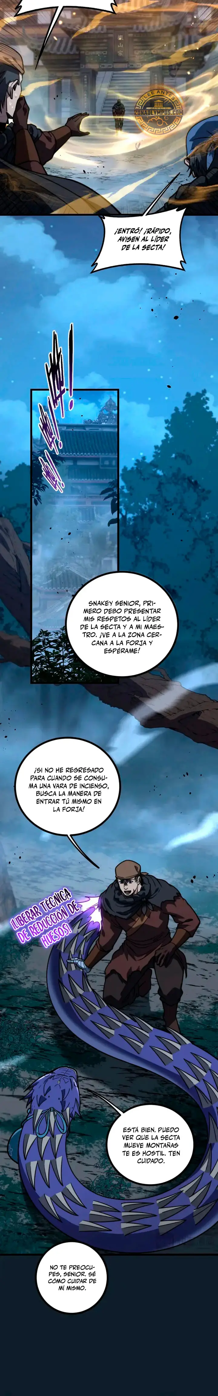 La evolución de la serpiente inmortal Capitulo 96 página 7