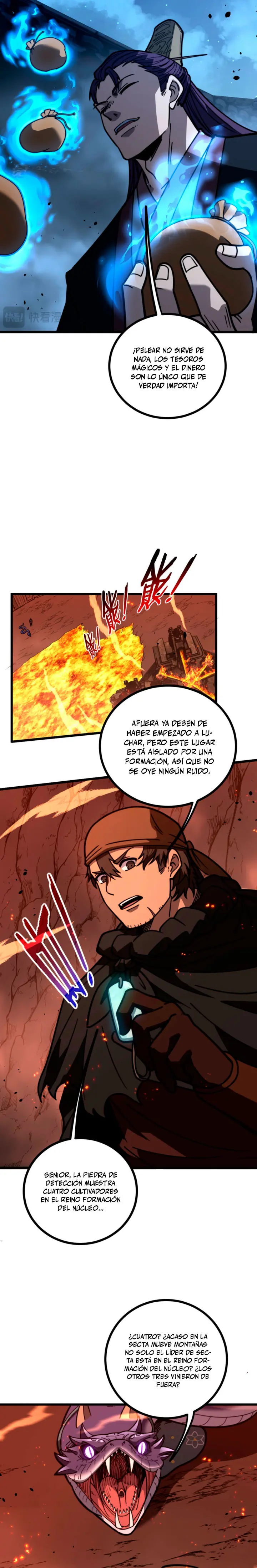 La evolución de la serpiente inmortal Capitulo 98 página 4