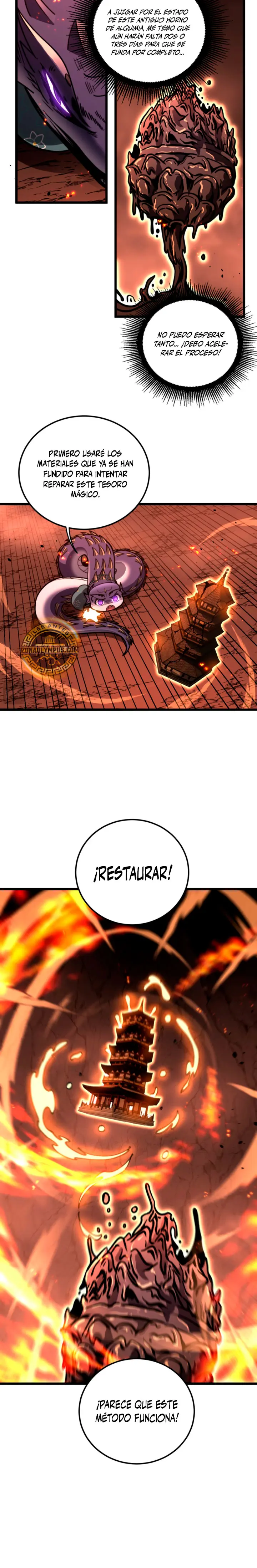 La evolución de la serpiente inmortal Capitulo 98 página 6